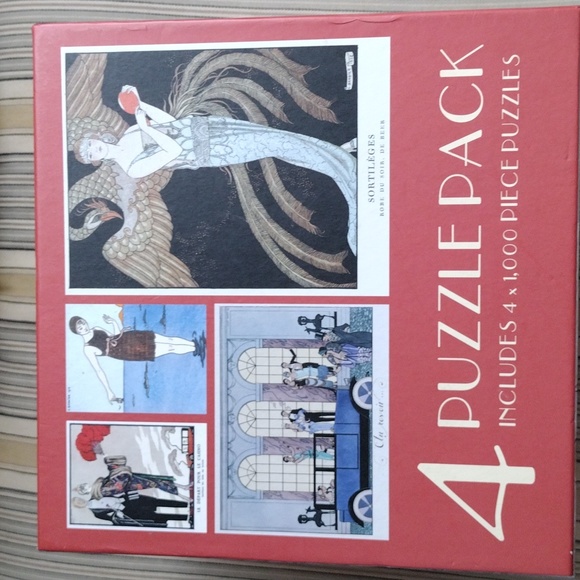 Robert Frederick 4 puzzles pack of 1000 pieces - Picture 6 of 6